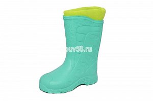 Сапоги дет. ЭВА 430 УФ мята(29-34) асс.(1х9) 3шт.