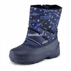 Сапоги дет.ЭВА 571/05 самолетики на синем (27-33) асс.(1х7)