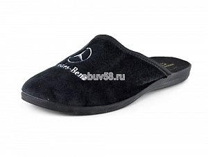 Тапочки муж. RG 326-738/1 Т/П черные закрыт.(40-44) (1х6)