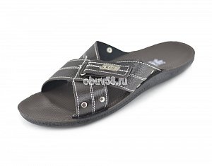 Шлепки мужские RG 326-556/3 коричневые (40-44) (1х6)