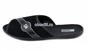 Тапочки муж."DaNvest" А-04-1 черный (40-45) (1х6)(1х36)
