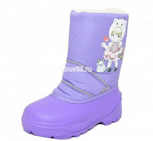 Сапоги дет.ЭВА 575 девочка с корзинкой (27-33) асс.(1х7)