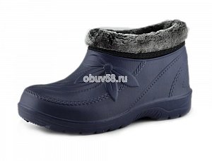 Боты женские 181 утепленн.мех синий (37-41)(1х12)