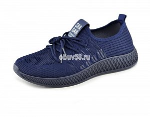 Кеды женские "Шагах" Ж-7 синий (1х6) (36-41)