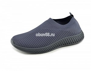 Кеды женские "Шагах" Ж-12 серый (1х6) (36-41)