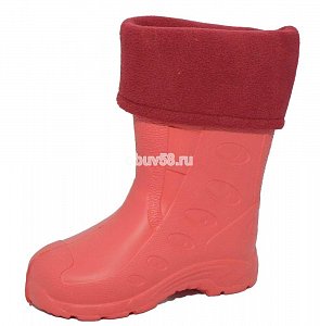 Сапоги дет. ЭВА 430 УФ кораллов.(29-34) асс.(1х9) 3шт.