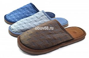 Тапочки муж.6037 з.н. (42-47)(1х120)(1х12)