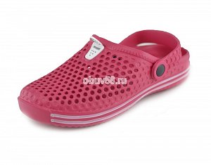 Кроксы женские "Эра"ЭкоСпорт малиновый (35-41)(1х8)(1х80)