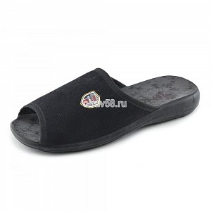 Тапочки муж. RG 326-483/12 черные открыт. (40-44) (1х6)