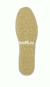 Стелька белая меховая р-р 39 (1х10)(1х50)(1х600)