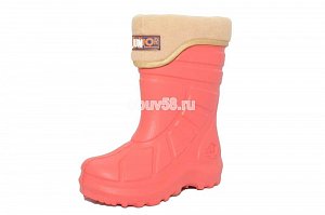 Сапоги дет. ЭВА 2603 У коралловый (28-33) асс.(1х6)
