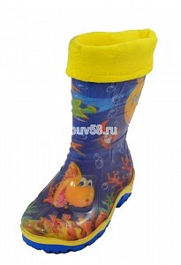 Сапоги детские 220 РУФ субмарина (23-26) (1х20) ассорти 