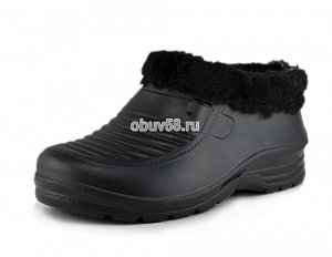 Галоши муж.  ЭВА "G&S" 600М опушка (42-45) (1х12)