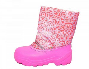 Сапоги дет.ЭВА 571/02 ожерелье на розовом (27-33) асс.(1х7)