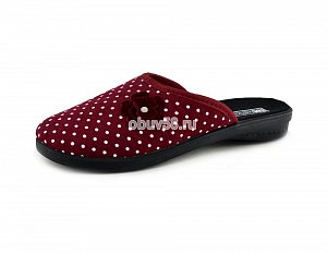 Тапочки жен."DaNvest" С-16-6 бордо (37-41) (1х6)(1х36)