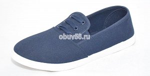 Кеды детские "Обманка"чёрн./син. (31-36) (1х12)
