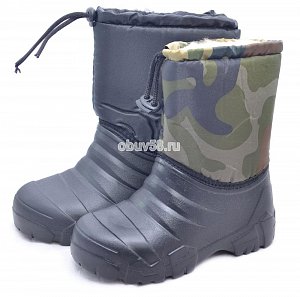 Сапоги детские ЭВА G 502 черный (30-35)(1х12 )