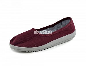 Тапочки жен."Вельвет-Лодочка" "Style" (1х7) (37-41)