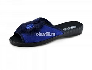 Тапочки жен."DaNvest" СО-01-2 синий (37-41) (1х6)(1х36)