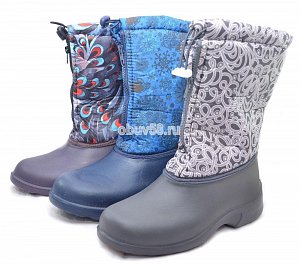 Сапоги жен.ЭВА 321/01 жар-птица/т.син. асс.(37-41) (1х5) 
