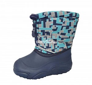 Сапоги дет.ЭВА 581/01 геометрия синяя (27-33 ) асс.(1х14) 7шт.