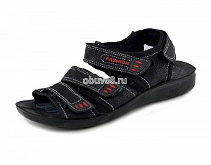 Сандалии мужские RG 326-515 черные (40-44) (1х6)