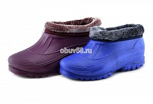 Галоши дет. ЭВА RG 326-377С мех цветн.(30-35) (1х12)