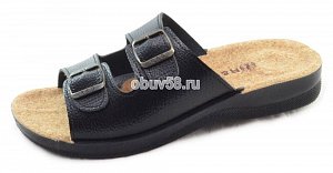 Шлепки мужские RG 326-560 черн.2 рем.(134/3)(40-44) (1х6)