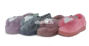 Тапочки дет.меховые К 788 (30-35)(1x12) (1х96) Тапочки дет.меховые К 788 (30-35)(1x12) (1х96)