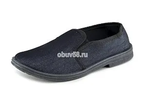 Тапочки муж."Джинс-Снежок" (40-45) (1х12) Тапочки муж."Джинс-Снежок" (40-45) (1х12)